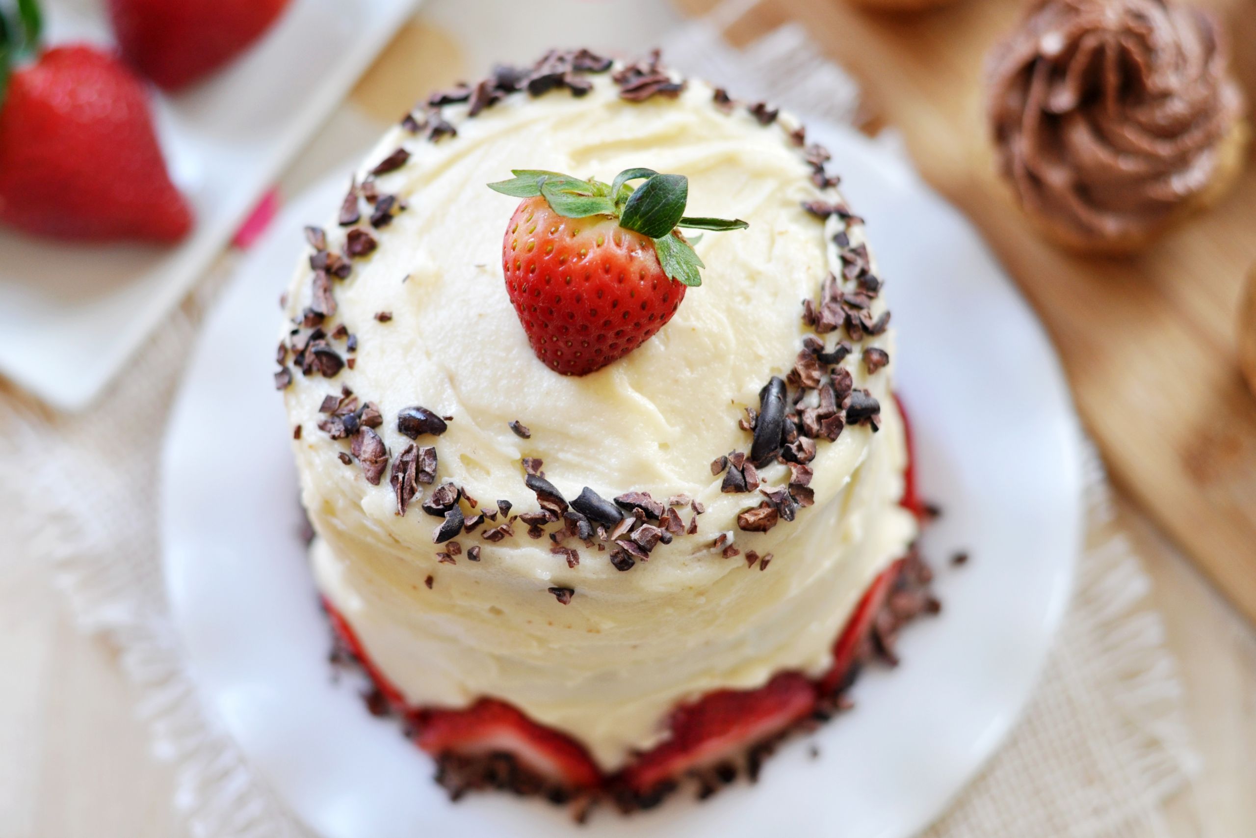 Vegan Birthday Cake Recipes
 Classic Vanilla Birthday Cake Vegan Gluten Free The
