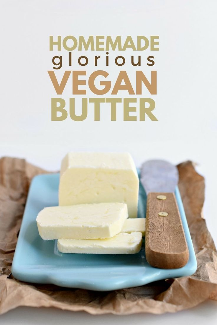 Vegan Butter Recipes
 Vegan Butter Substitute Recipe
