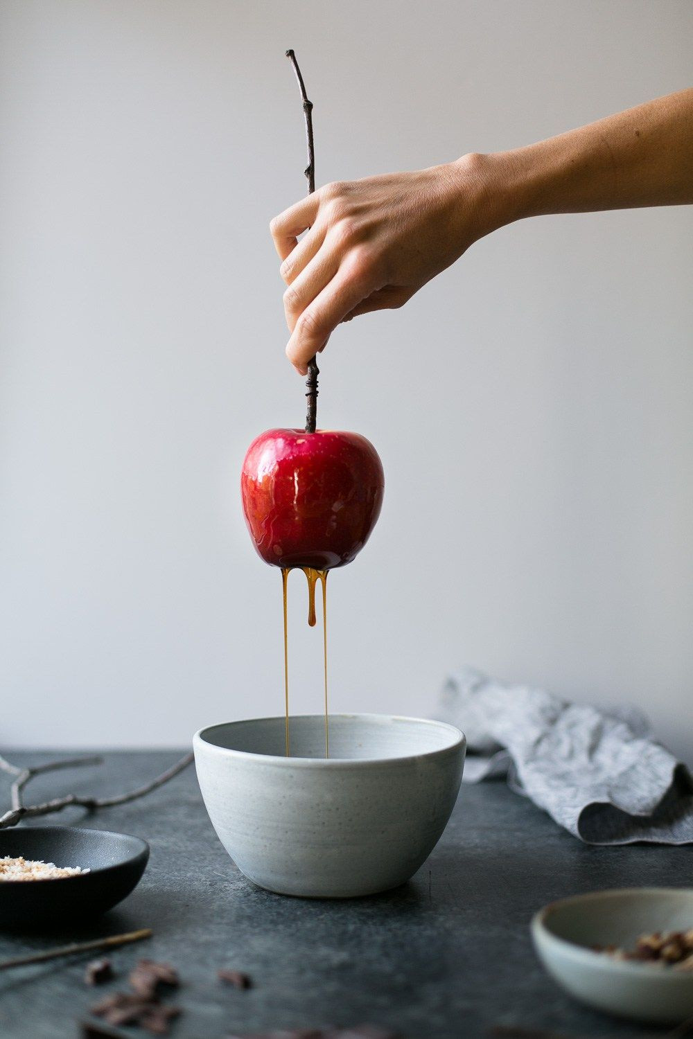 Vegan Caramel Apples
 Vegan Caramel Apples by The Green Life With images