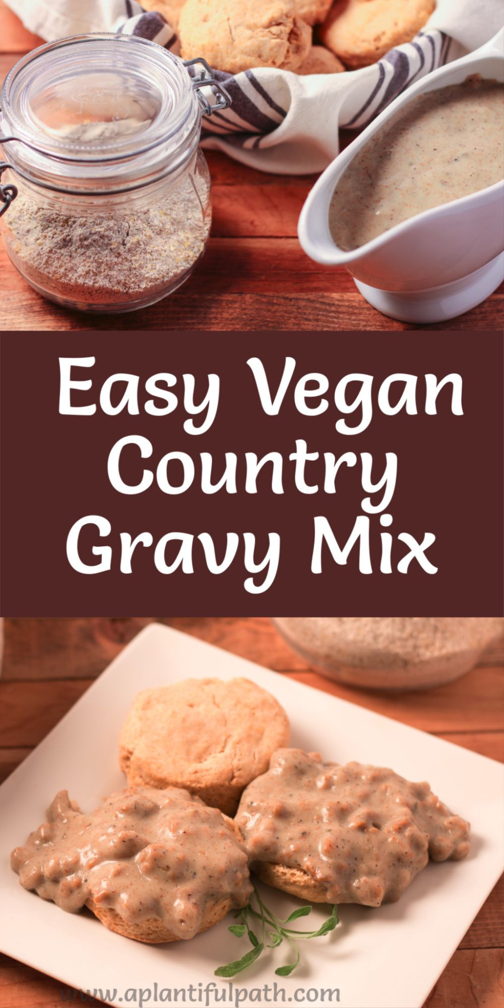 Vegan Country Gravy
 Vegan Country Gravy Mix Recipe