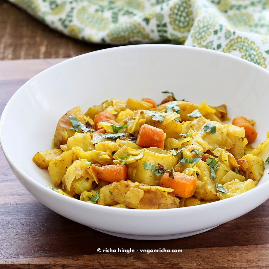 Vegan Ethiopian Recipes
 Atakilt Wat Ethiopian Cabbage Potato Carrots Vegan