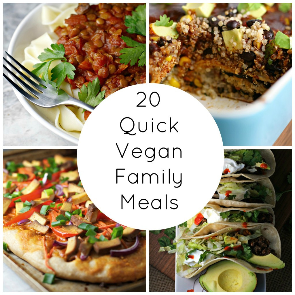Vegan Family Dinners
 20 Quick Vegan Family Meals Begin Within Nutrition