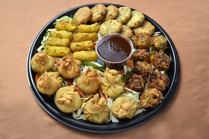 Vegan Indian Appetizers
 Ve arian Appetizer Platter
