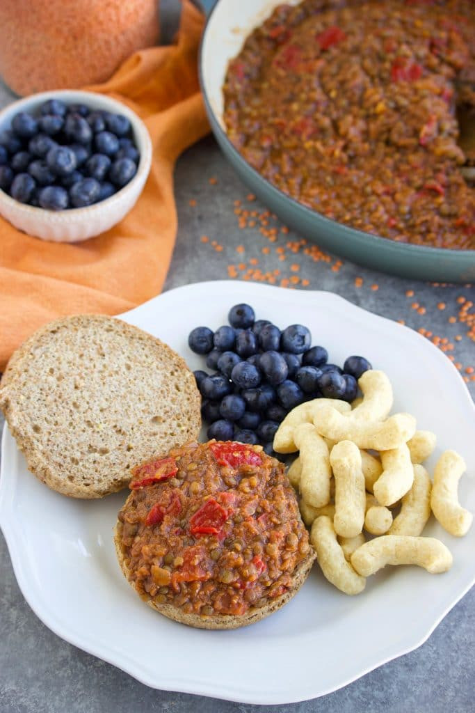 Vegan Lentil Sloppy Joes
 Vegan Lentil Sloppy Joes Ready in 30 Minutes