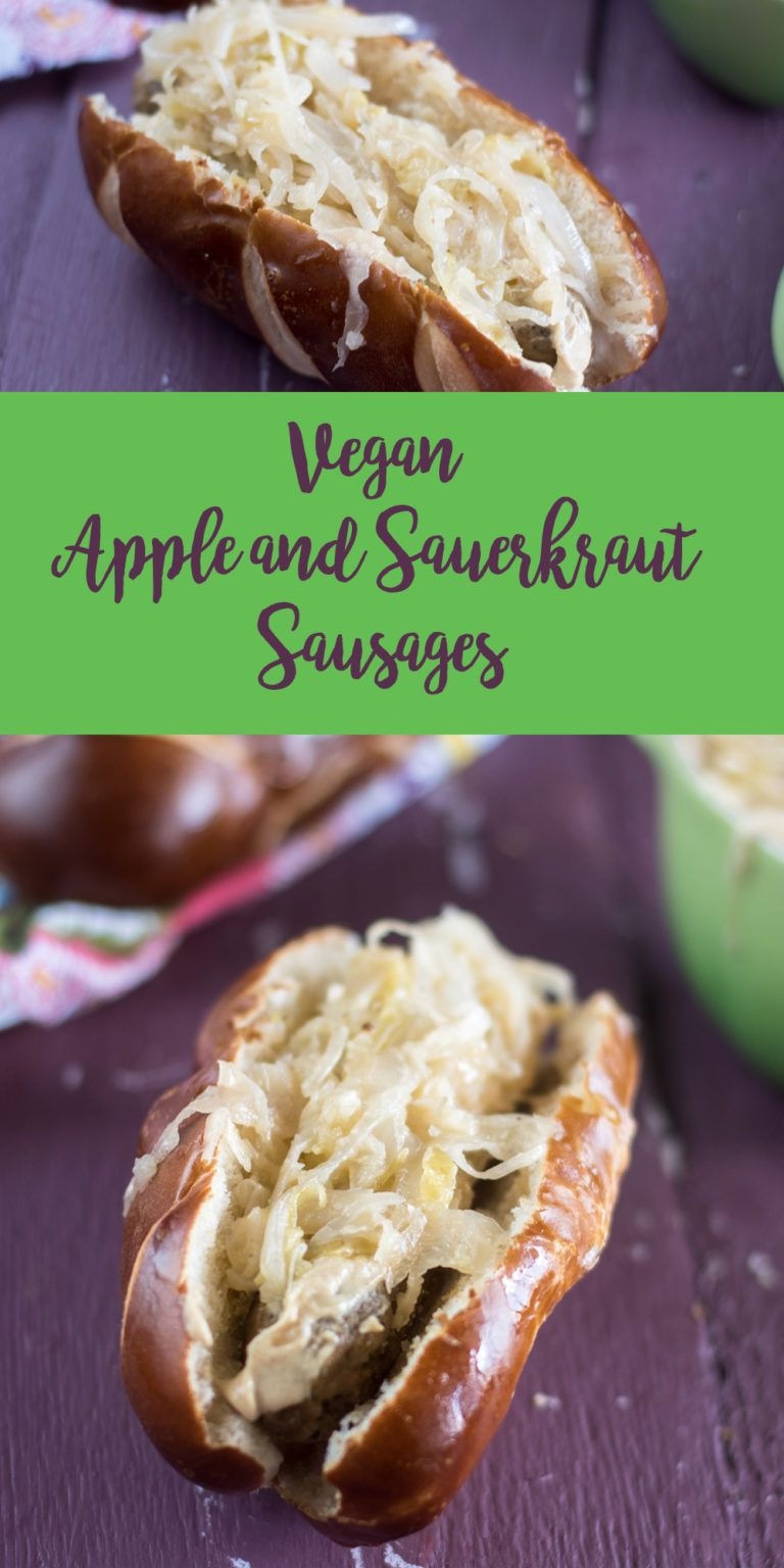 Vegan Sauerkraut Recipes
 Vegan Apple and Sauerkraut Sausages Thyme & Love