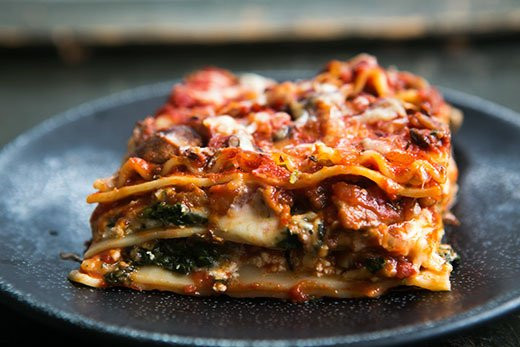 Vegan Spinach Lasagna
 Ve arian Lasagna Recipe Spinach and Mushroom Lasagna