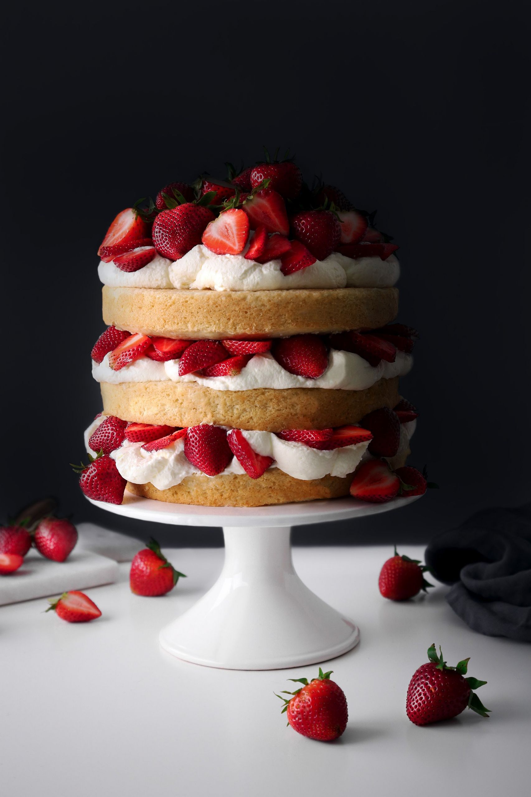 Vegan Strawberry Cake Recipe
 Strawberry Shortcake Cake Wife Mama Foo