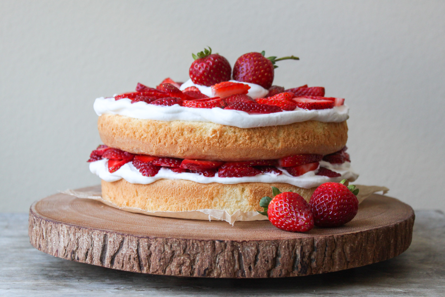 Vegan Strawberry Cake Recipe
 Strawberry Layer Cake The Little Epicurean