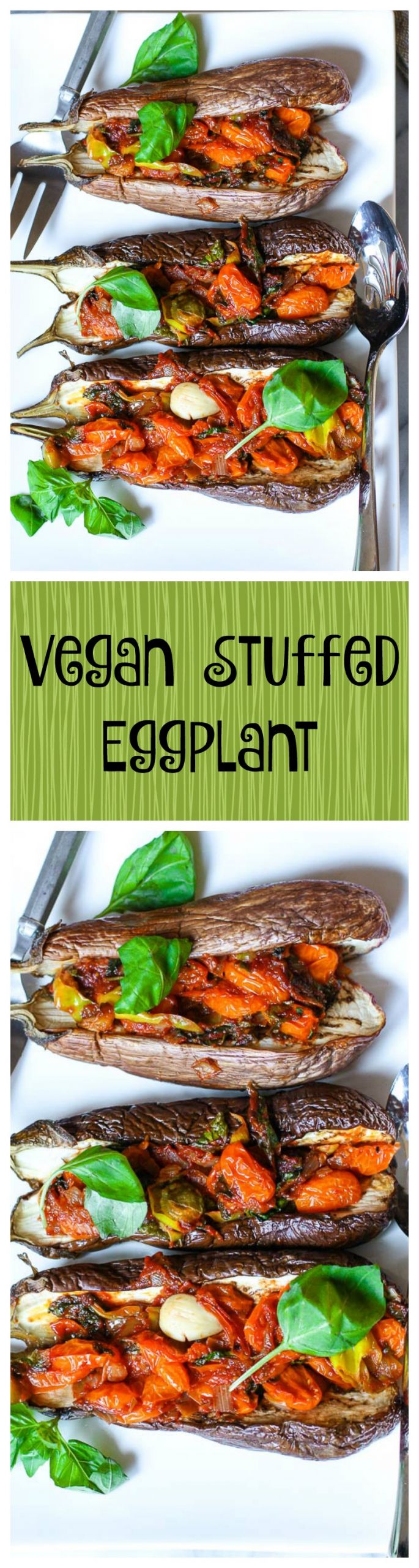 Vegan Stuffed Eggplant
 Vegan Stuffed Eggplant Recipe