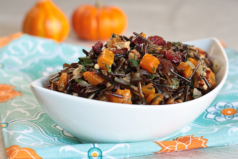 Vegan Wild Rice Recipes
 Wild Rice Pilaf With Butternut Squash Cranberries and