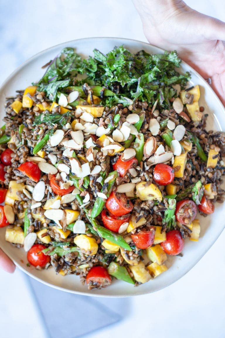 Vegan Wild Rice Recipes
 Lentil and Wild Rice Salad with Summer Ve ables Recipe