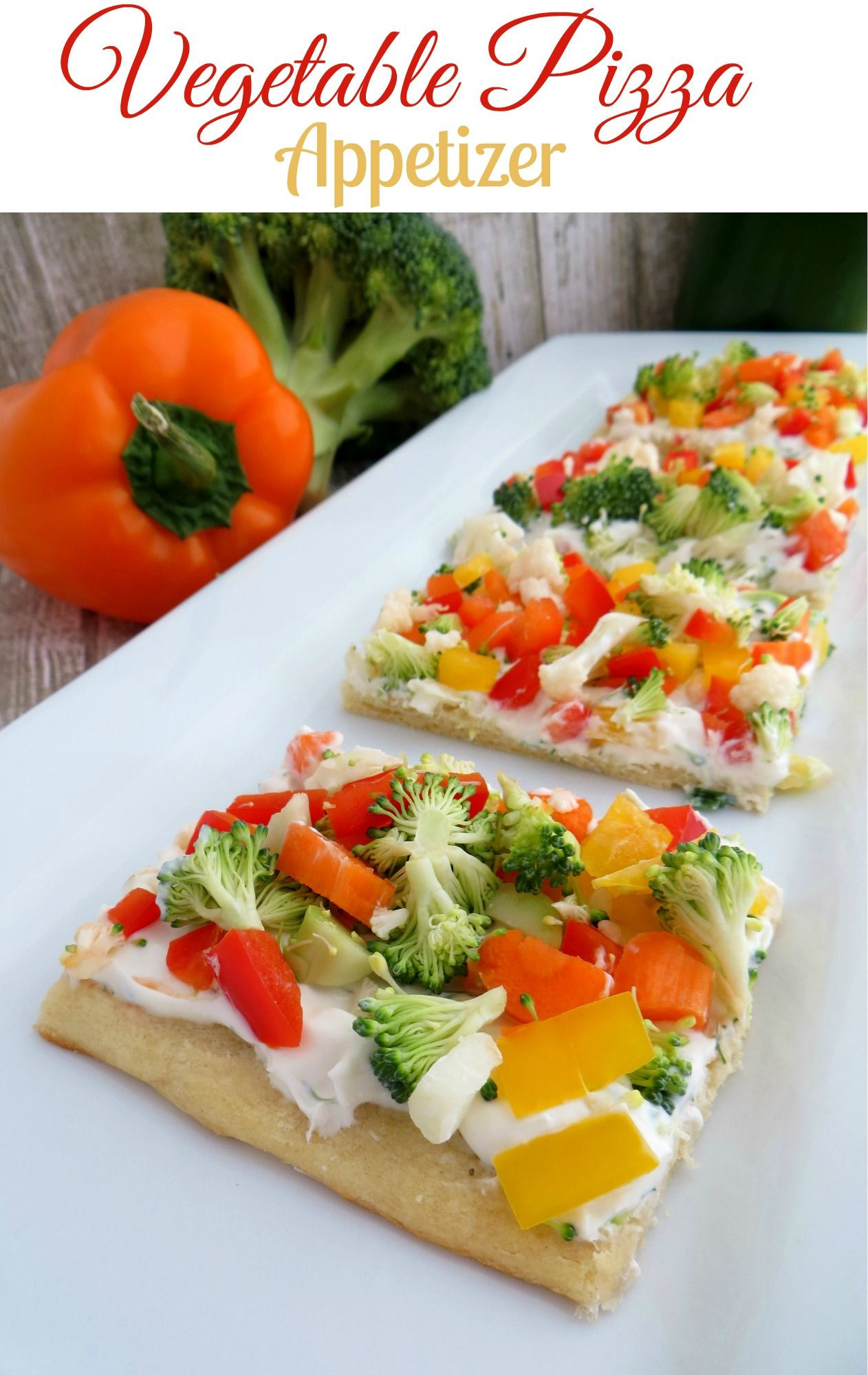 Vegetable Appetizer Recipes
 Ve able Pizza Appetizer Recipe