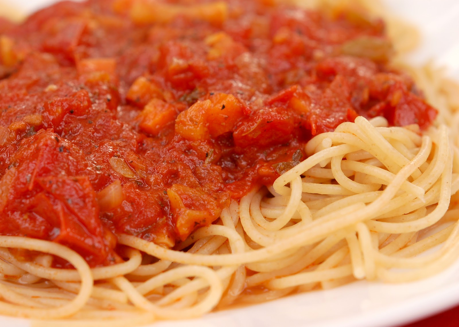 Vegetable Pasta Sauces
 Chunky Garden Ve able Spaghetti Sauce A Kitchen Addiction