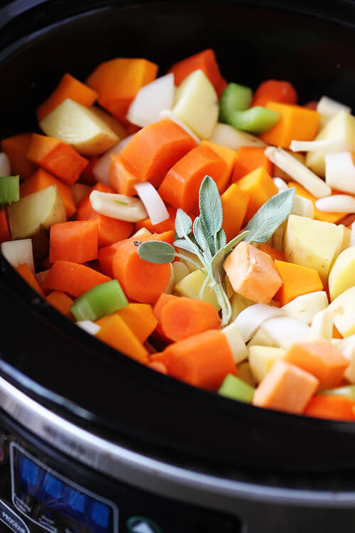 Vegetable Stew Slow Cooker
 Slow Cooker Root Ve able Stew