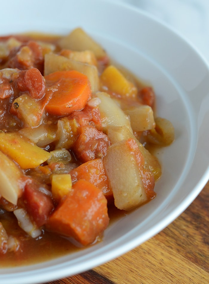 Vegetable Stew Slow Cooker
 Hearty Slow Cooker Root Ve able Stew Vegan Low Fat