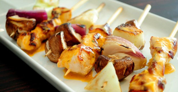 Vegetarian Asian Appetizers
 Chicken & Ve able Skewers Easy Asian Appetizers