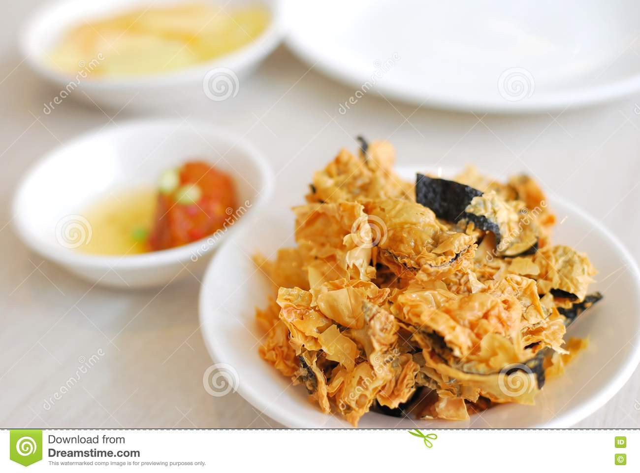 Vegetarian Asian Appetizers
 Chinese Ve arian Appetizer Dish Royalty Free Stock
