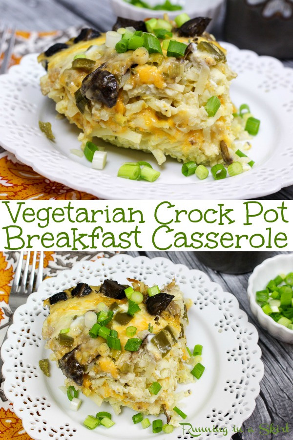 Vegetarian Breakfast Casserole Recipes
 Ve arian Crockpot Breakfast Casserole