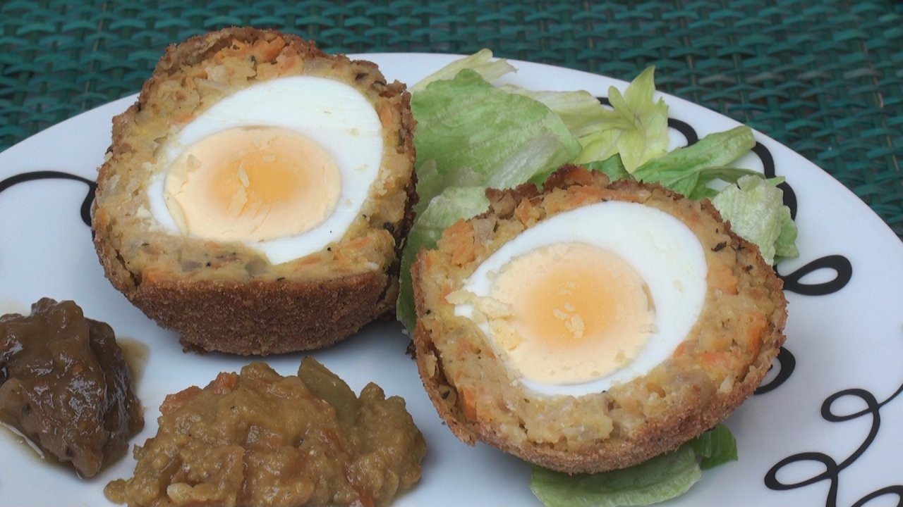 Vegetarian Egg Recipes
 Ve arian Scotch Eggs Recipe