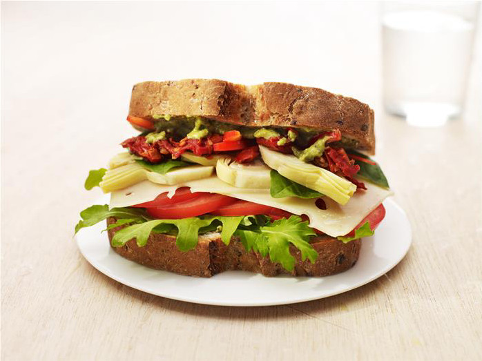 Vegetarian Gourmet Recipes
 LiveLighter Healthy Gourmet Ve arian Sandwich Recipe