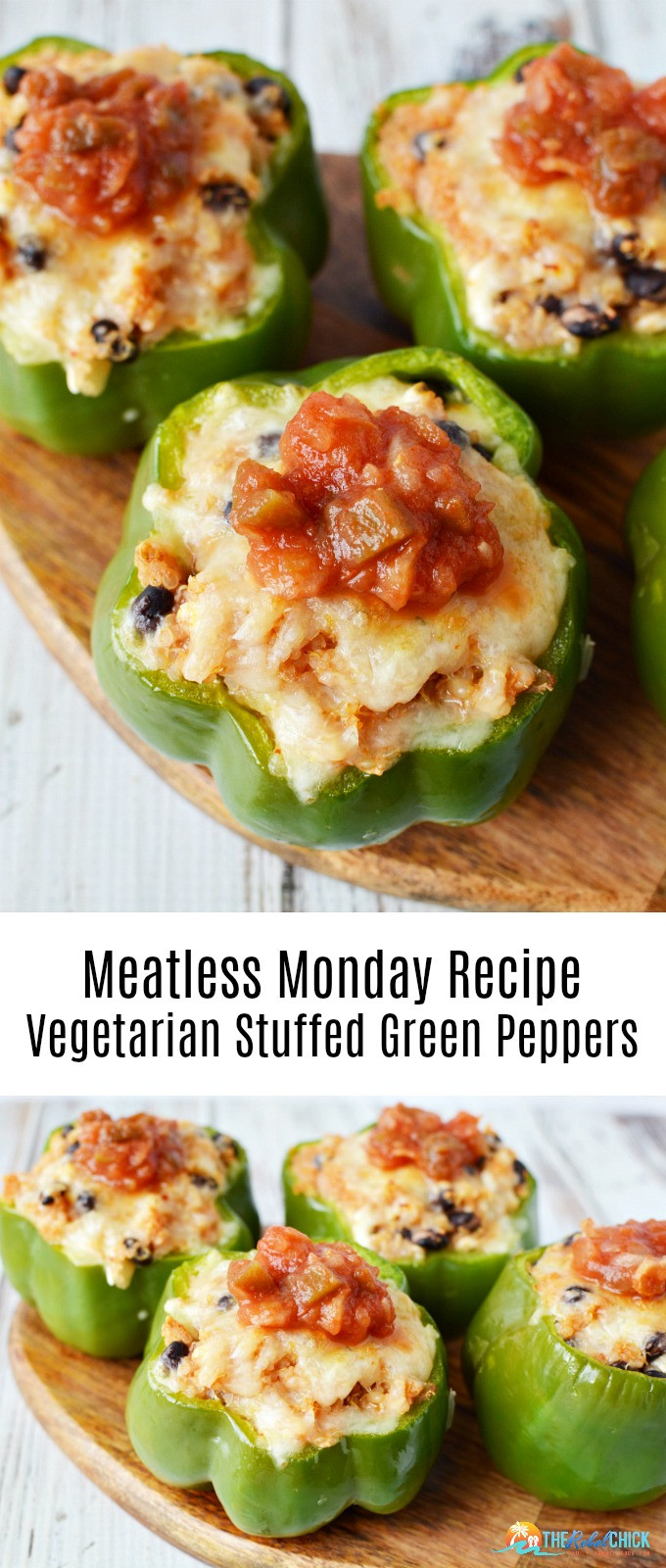 Vegetarian Green Pepper Recipes
 Meatless Monday Recipe A Ve arian Stuffed Green