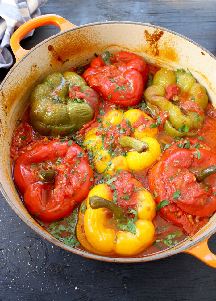 Vegetarian Green Pepper Recipes
 Best Ve arian Stuffed Peppers Recipe • CiaoFlorentina