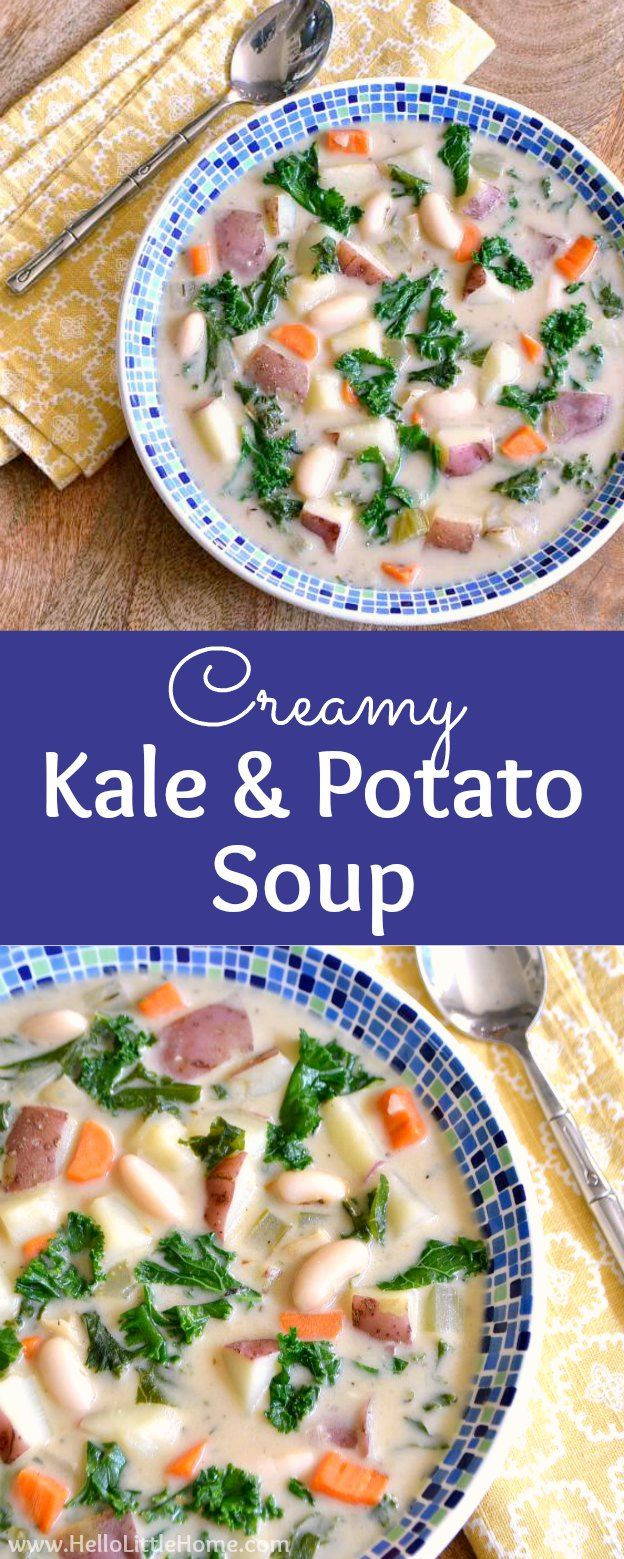 Vegetarian Kale Soup Recipes
 Creamy Kale and Potato Soup Recipe