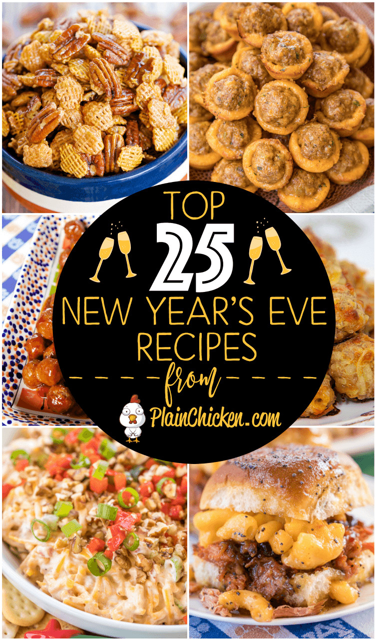 Vegetarian New Year Eve Recipes
 Top 25 New Years Eve Party Recipes Plain Chicken