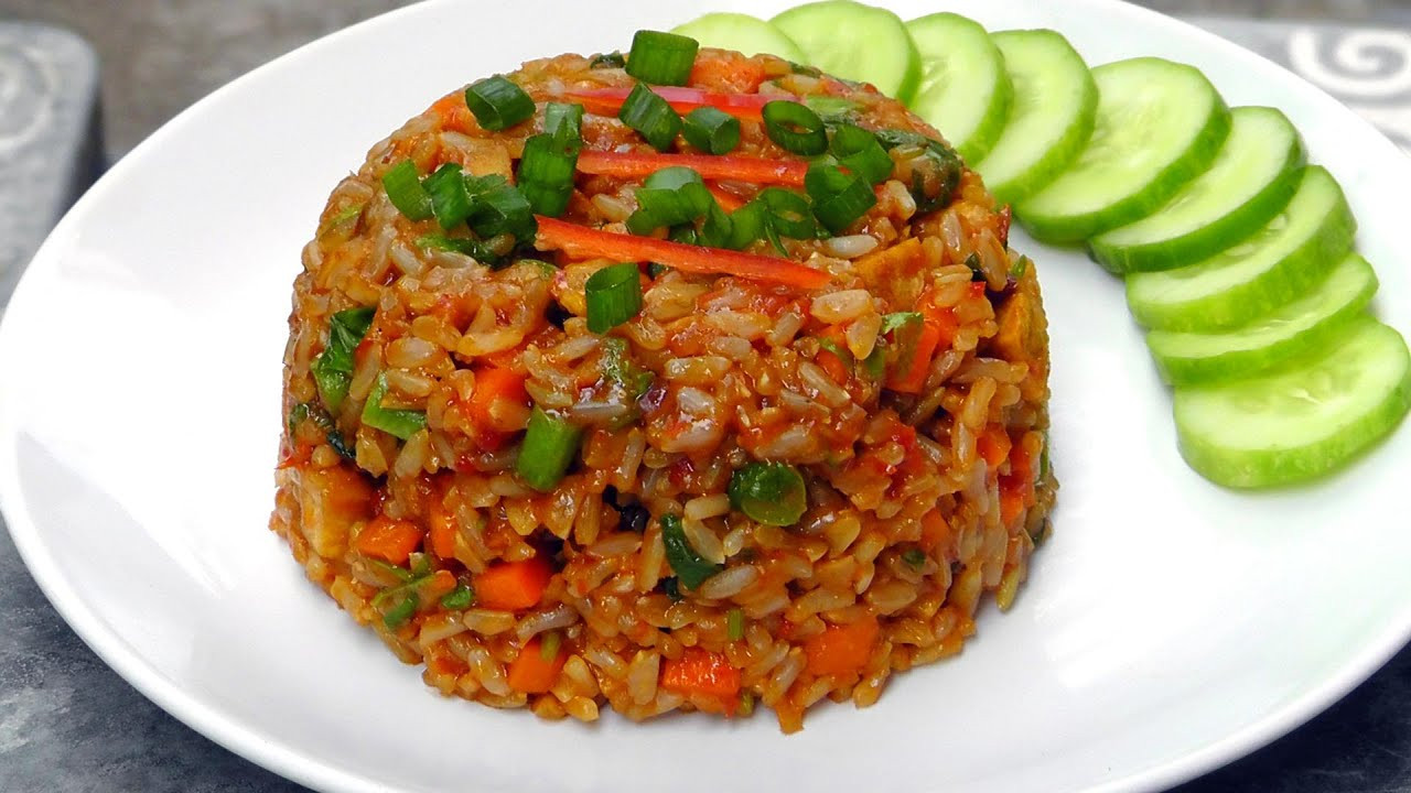 Vegetarian Recipes With Rice
 Indonesian Nasi Goreng Fried Rice Vegan Ve arian