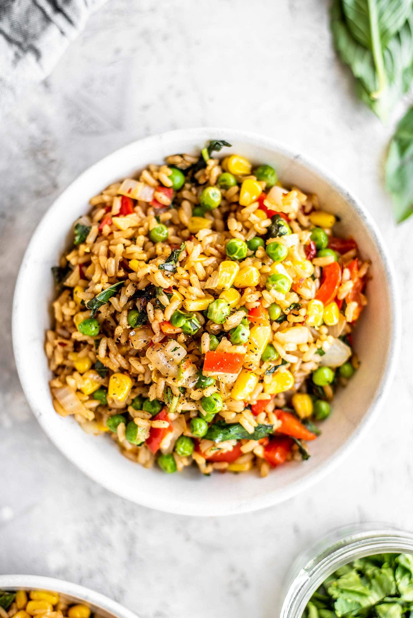 Vegetarian Recipes With Rice
 Vegan Basil Fried Rice Recipe Running on Real Food