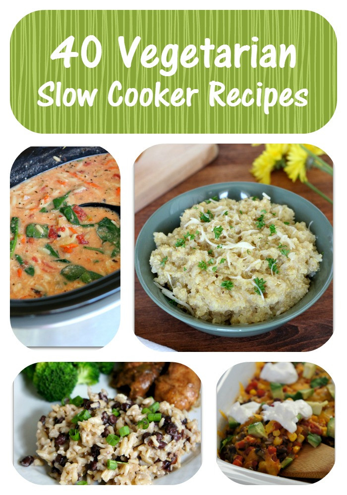 Vegetarian Slow Cooker Recipes
 40 Ve arian Slow Cooker Recipes 365 Days of Slow