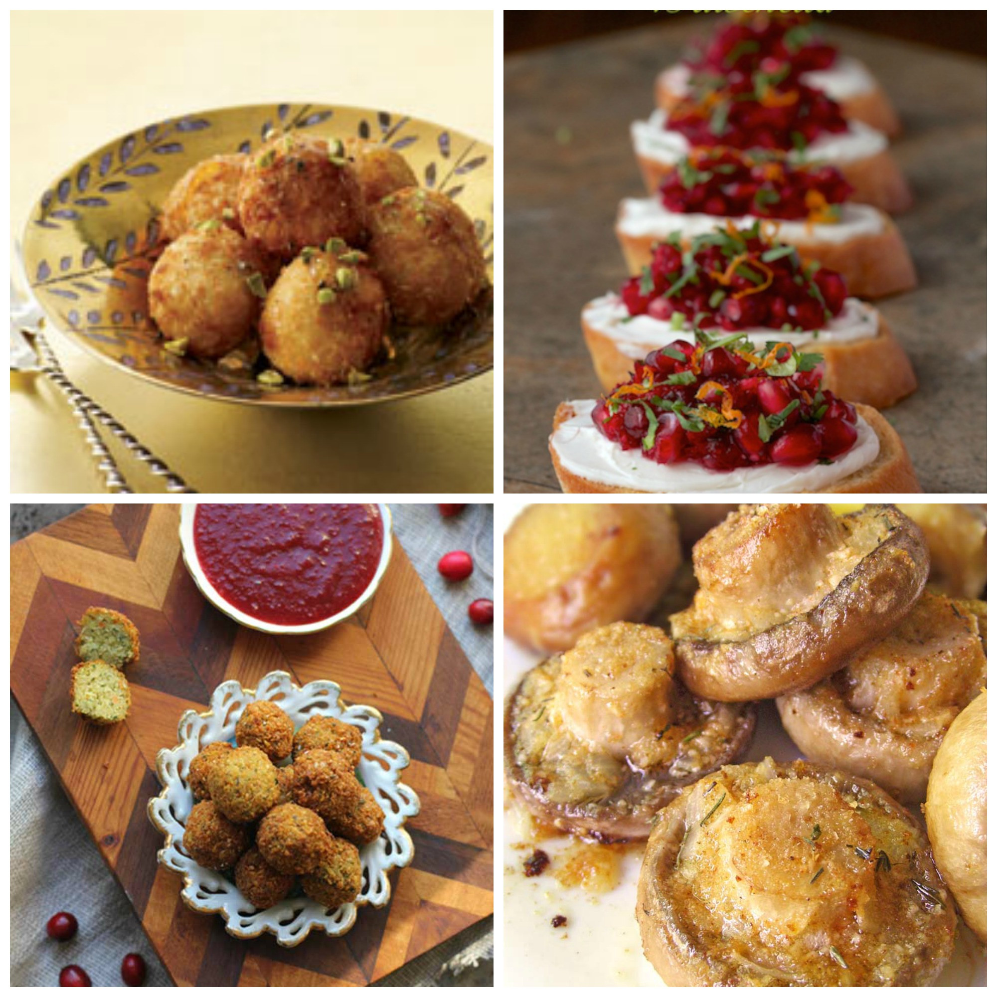 Vegetarian Thanksgiving Appetizers
 Ve arian Thanksgiving dishes that even meat lovers will