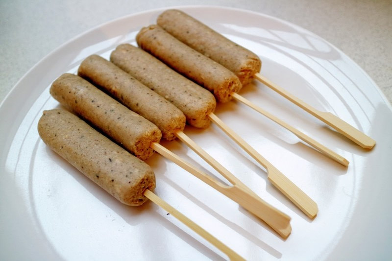 Veggie Corn Dogs
 Ve arian Corn Dogs · How To Cook A Hot Dog · Recipes on