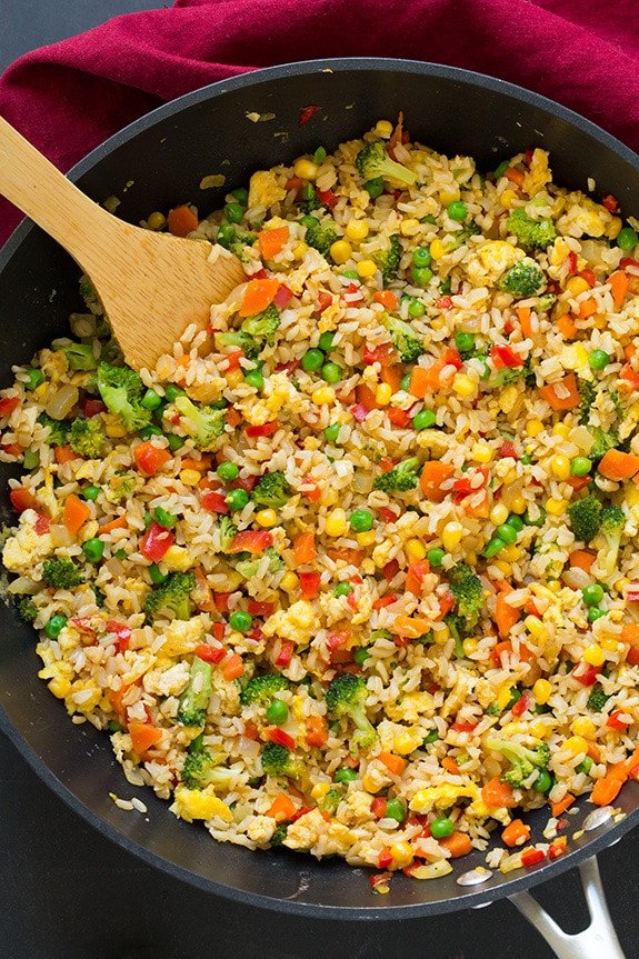 Veggie Fried Rice
 The Best Veg Fried Rice Ve arian Fried Rice Cooking