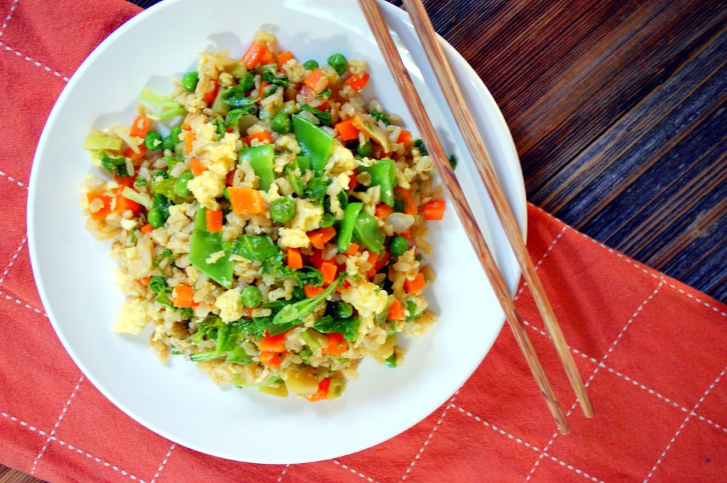 Veggie Fried Rice With Egg
 Healthy Veggie Fried Rice