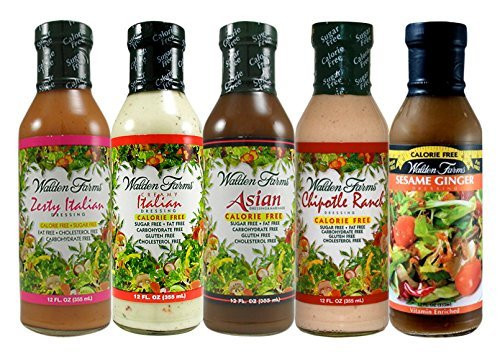 Walden Salad Dressings
 Amazon Walden Farms Calorie Free Salad Dressings No