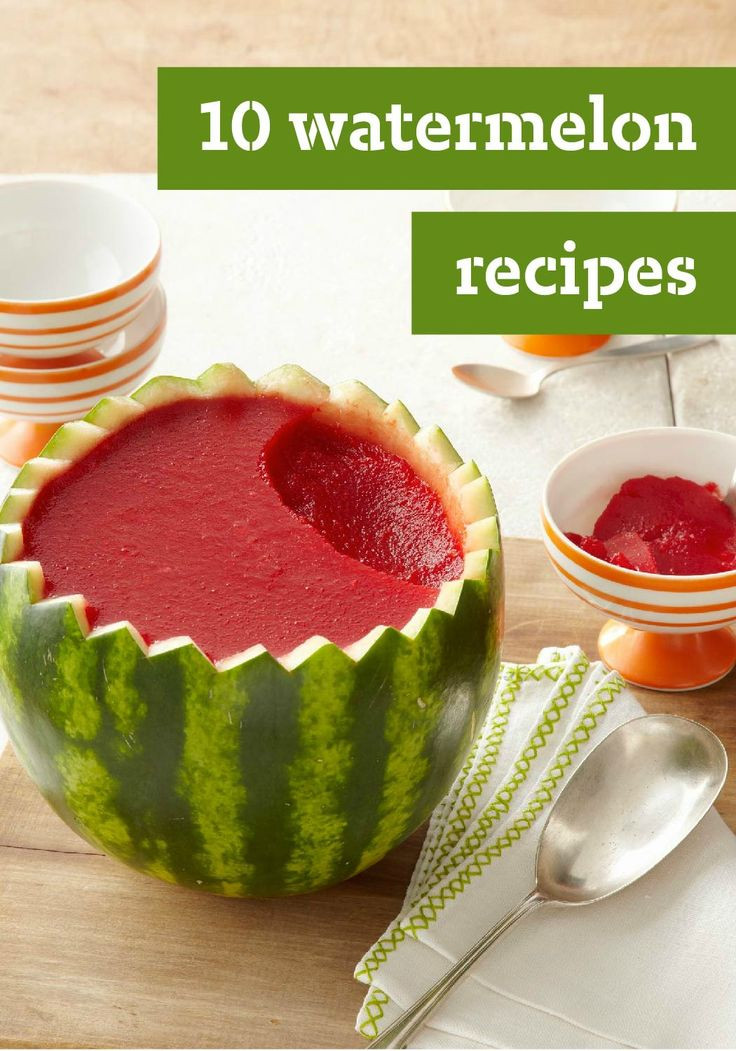 Watermelon Dessert Recipes
 17 Best images about Desserts on Pinterest