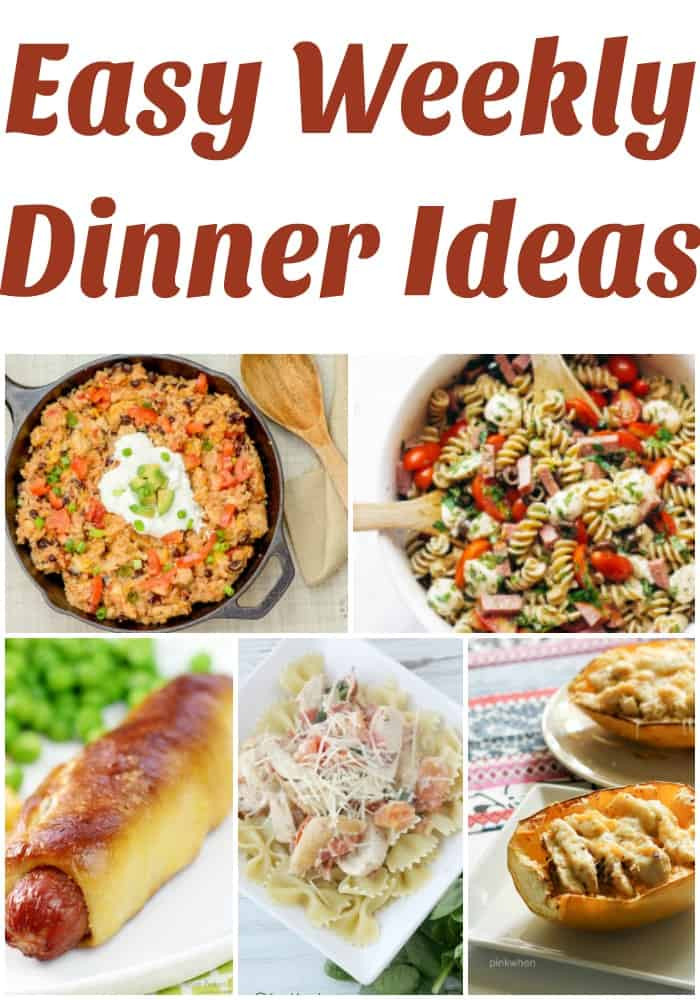 Weekly Dinner Menu Ideas
 Weekly Meal Plan Week 7 Must Have Mom