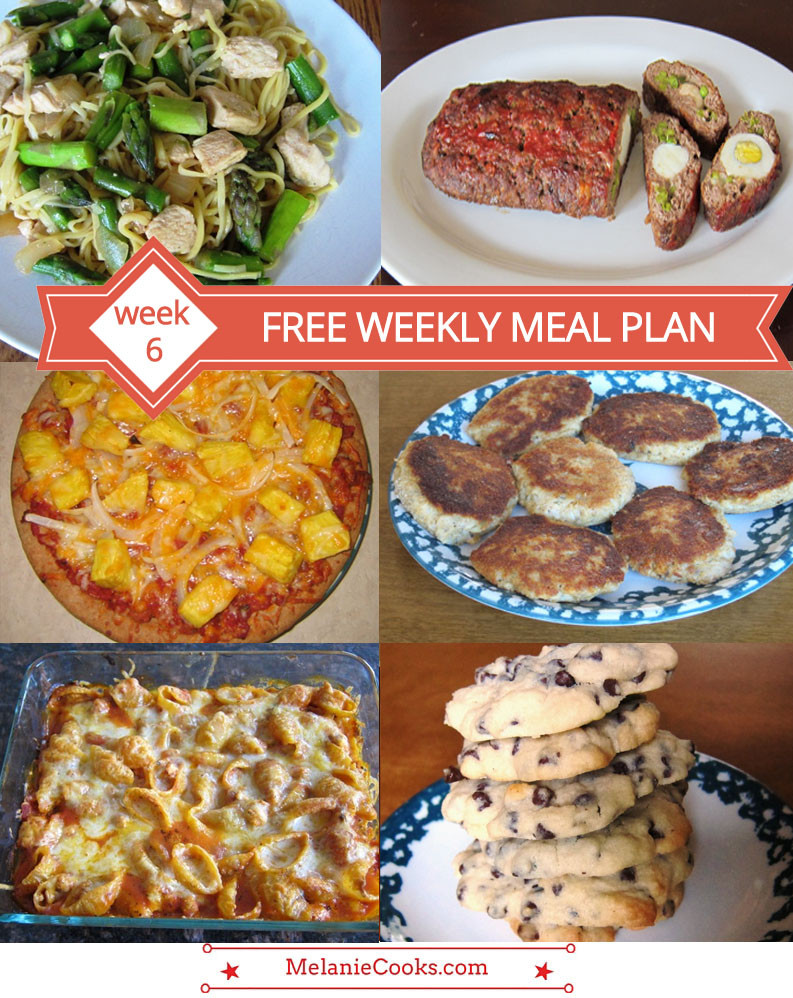 Weekly Dinner Menu Ideas
 Free Weekly Meal Plan – Family Dinner Menu Ideas Week 6