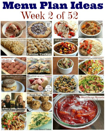 Weekly Dinner Menu Ideas
 Weekly Meal Plan Menu Plan Ideas Week 2 of 52 e