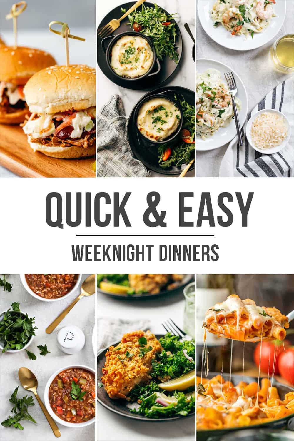 Weeknight Dinner Recipes
 10 Quick and Easy Weeknight Dinners My Baking Addiction