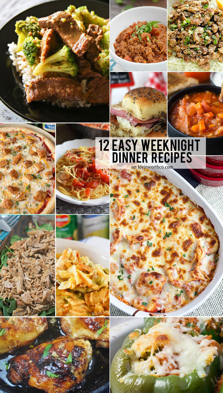 Weeknight Dinner Recipes
 12 Easy Weeknight Dinner Recipes Kleinworth & Co