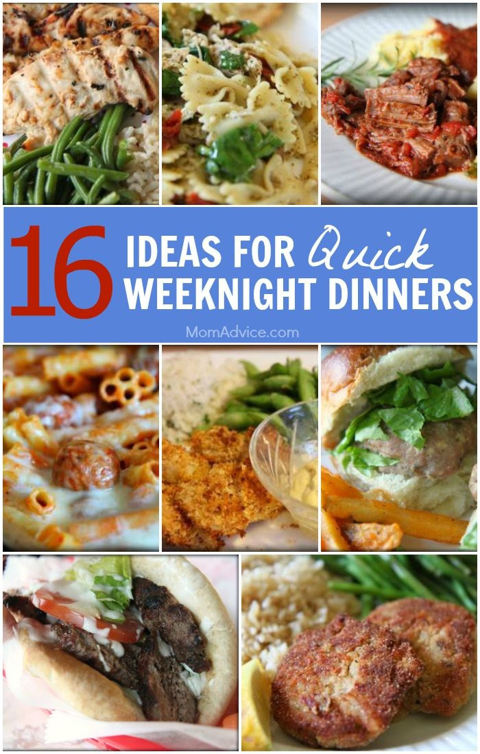Weeknight Dinners Ideas
 Menu Plan Monday Aug 10 15