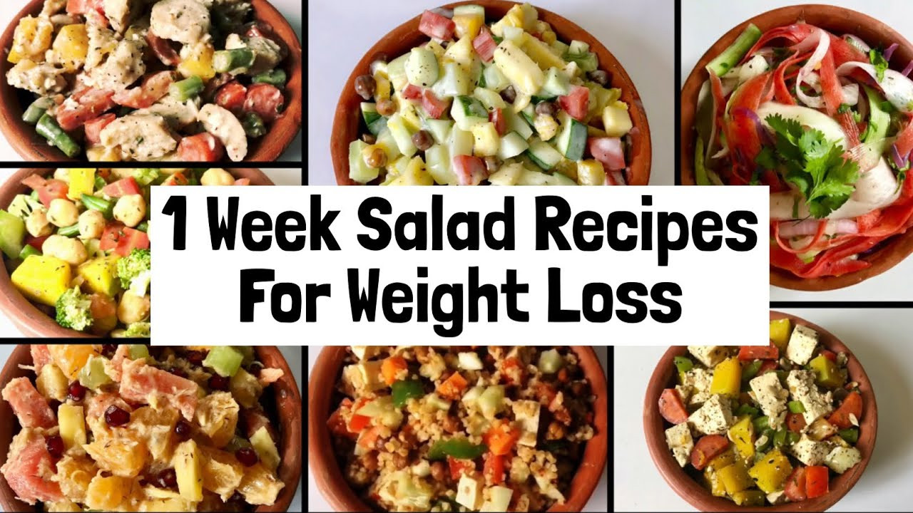 Weight Loss Salads Recipes
 7 Healthy & Easy Salad Recipes For Weight Loss