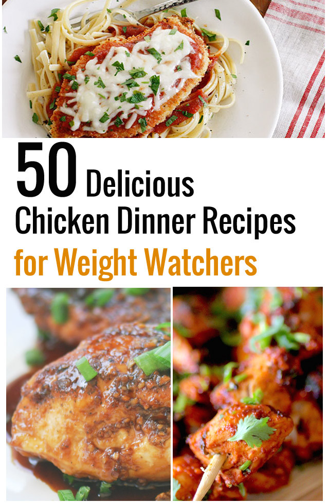 Weight Watcher Baked Chicken Recipes
 50 Delicious Chicken Dinner Recipes for Weight Watchers