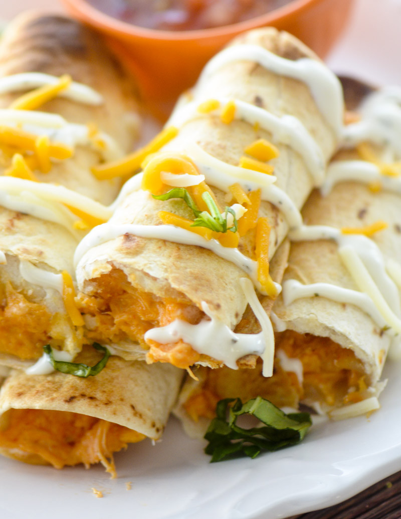 Weight Watcher Baked Chicken Recipes
 Baked Bufffalo Chicken Taquitos – Recipe Diaries