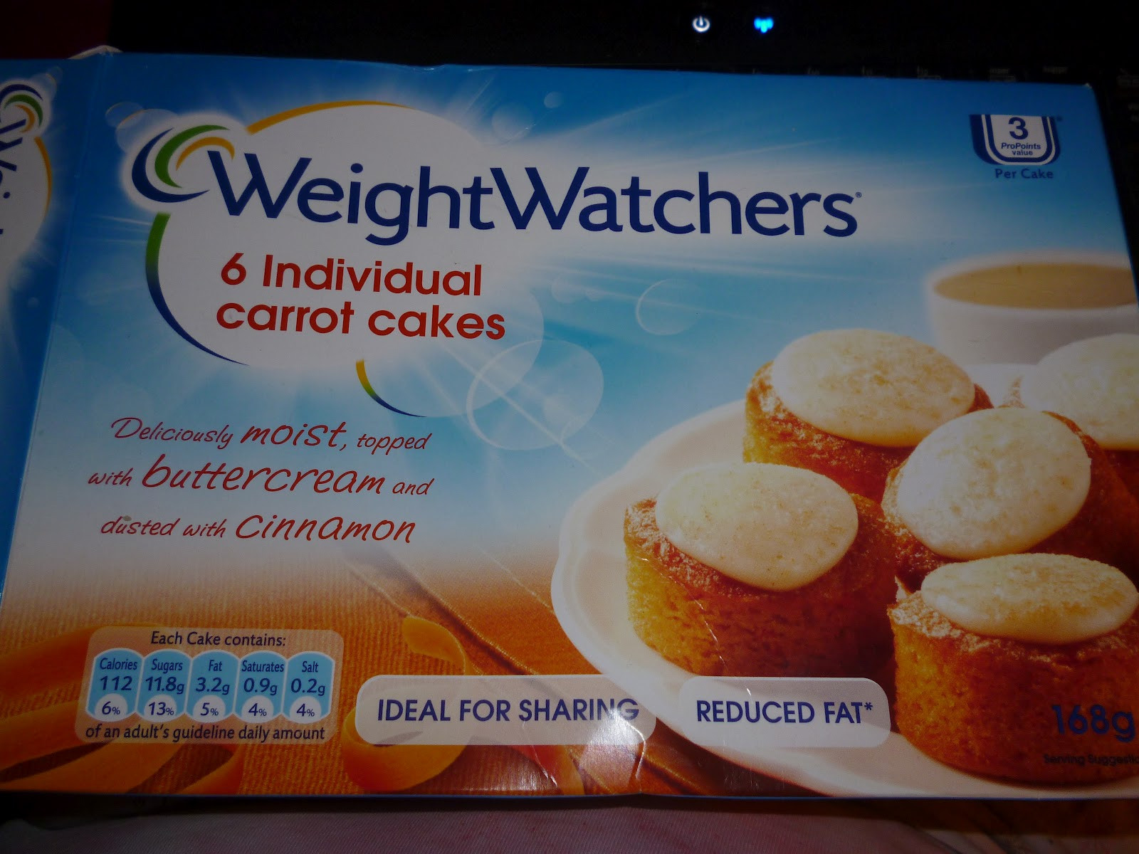 Weight Watcher Carrot Cake
 Madhouse Family Reviews WeightWatchers Individual Carrot