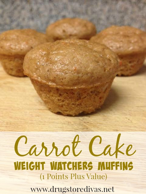 Weight Watcher Carrot Cake
 Carrot Cake Weight Watchers Muffins 1 Points Plus Value