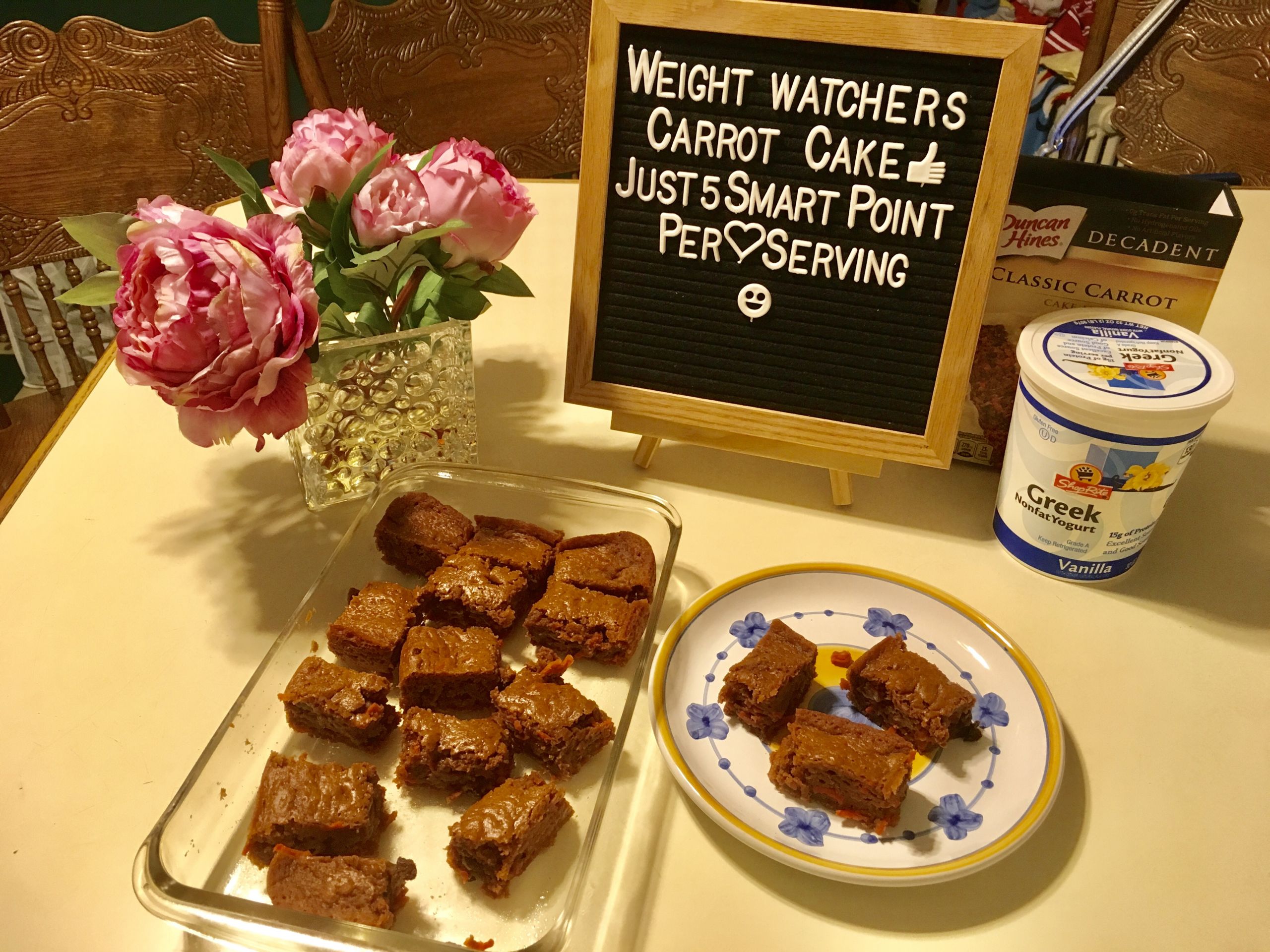 Weight Watcher Carrot Cake
 Weight Watchers Carrot Cake Recipe 5 SmartPoints The