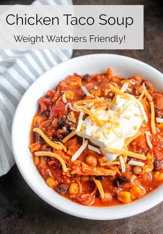 The Best Ideas for Weight Watcher Chicken Taco soup - Best Recipes ...